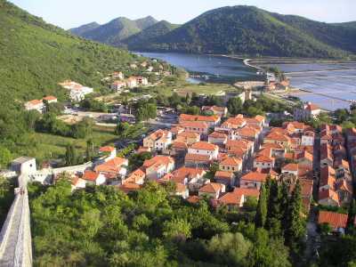 Ston view from the walls